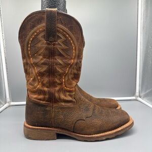 Durango® Western Boots Slip & Oil Resistant Western Work Boot Size 10 M.